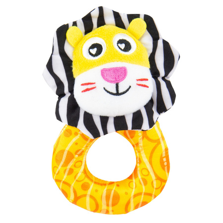 Lamaze Plush Lion rattle for babies L27189