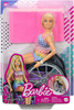 Barbie doll in a wheelchair for children HJT13