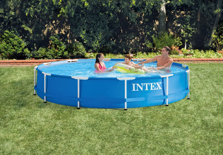 Piscine de jardin encadrée INTEX 366x76 28210