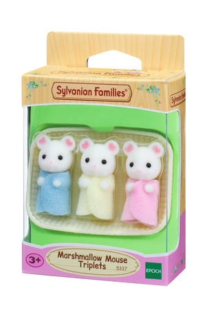 Triplettes de souris en mousse SYLVANIAN 05337 53379