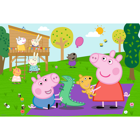 Trefl Puzzle 60 XXL - Jeux avec frère Peppa 50011