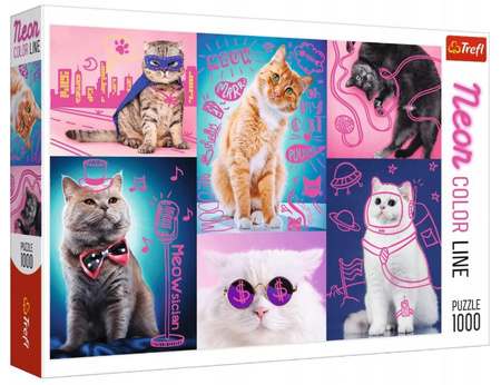 Puzzle 1000 pièces Super Chats 10581