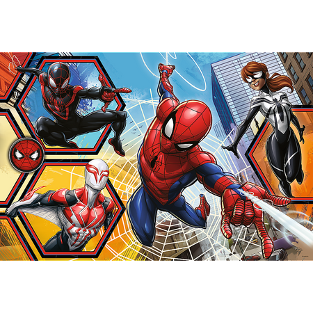 Trefl Puzzle 24 SuperMaxi Spider-Man course à l'action 41006