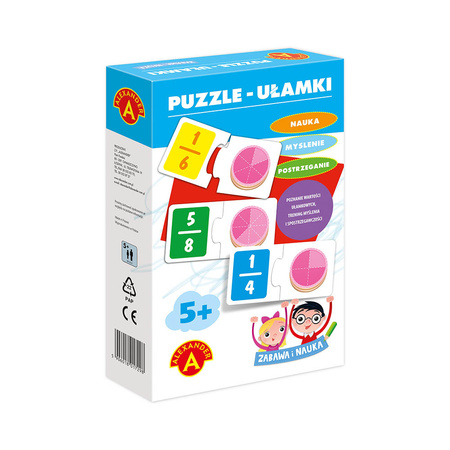 Puzzle Fractions - Apprentissage et plaisir 18448