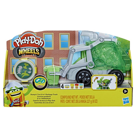 Play-Doh pâte à modeler camion poubelle 2en1 DumpinFun F5173