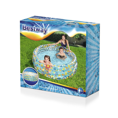 Bestway 3-chamber pool 170x53cm B51048 - Perfect for the Garden