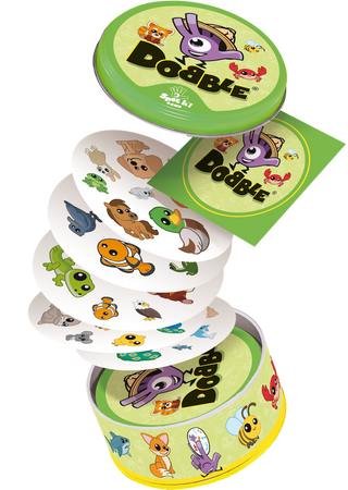 REBEL PL game Dobble Animals Eco 11429 - Ecological Card Game