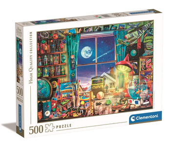 Clementoni puzzle 500 pièces HQC Vers la Lune 35148