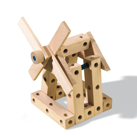 Wooden construction set for children 00945 09458