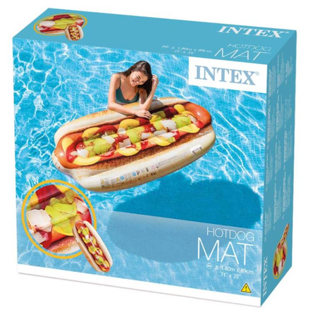 Matelas Hot-dog Intex 108x89 SP58771