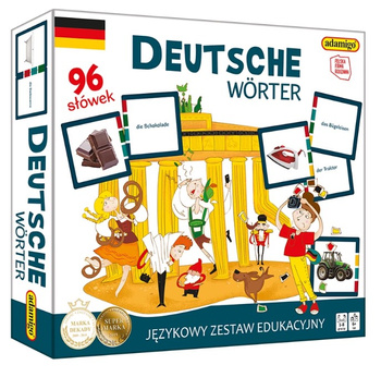 ADAMIGO PL Language educational set German words 07639