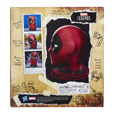 Tête de Deadpool interactive Marvel E6981