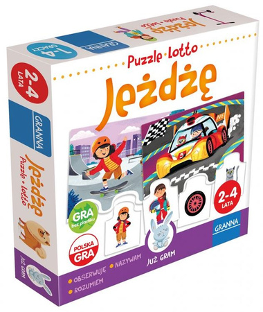 Educational game I'm driving - lotto puzzle 03987