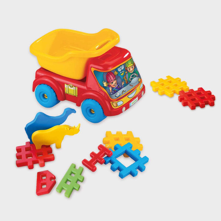 MARIOINEX Voiture de Bartek + blocs pour enfants 01007