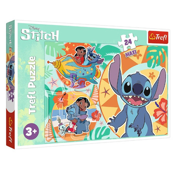 Trefl Puzzle 24 Maxi Happy Day Lilo & Stitch 14365