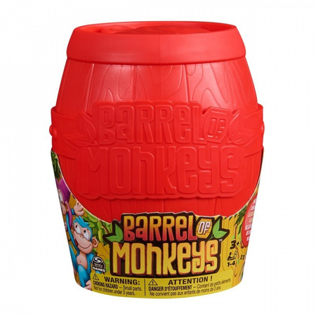 SPIN game Barrel with monkeys 6070066