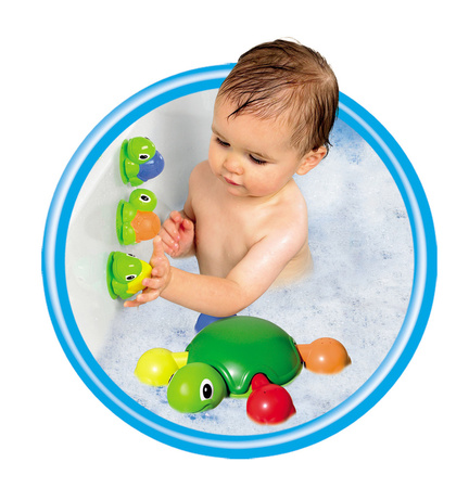 Jouet de bain Turtle Family E72097