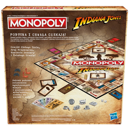 HASBRO PL JEU MONOPOLY Indiana Jones F4112