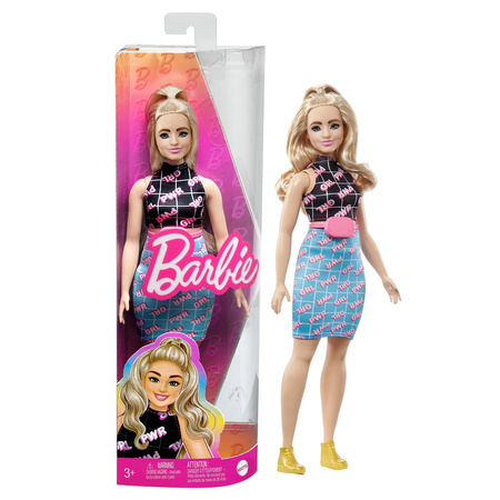 Barbie doll Fashionistas blonde hair HPF78