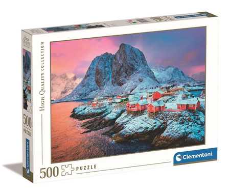 Puzzle Clementoni 500 HQ Hamnoy Village 35144