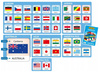 Flags - memory game for children 07332