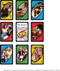 MATTEL Uno Friends GAME / Friends HJH35 - Card game for the whole family