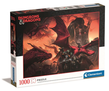 Clementoni puzzle 1000 pièces Donjons&Dragons 39733