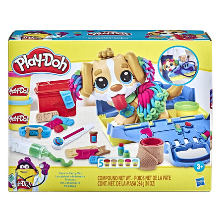 Set de pâte à modeler Play-Doh Visite chez le vétérinaire F3639