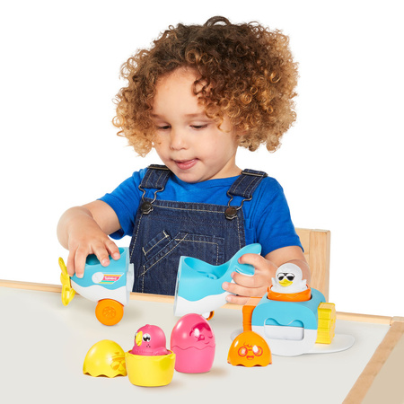 Plane with eggs for children 2in1 E73147