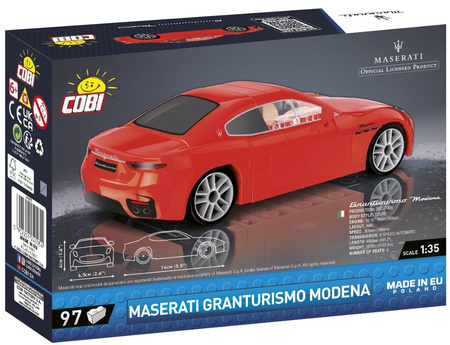 COBI MASERATI 2024 GranTurismo Modena 97kl 24505