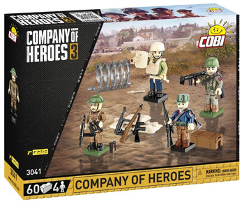 Company of Heroes 3 figurines, blocs de construction, accessoires 3041