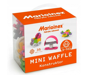 MARIOINEX Mini waffle blocks 35 pcs. account-dziew 02790