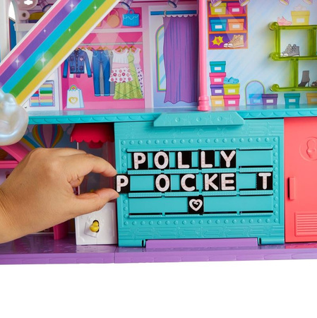 Polly Pocket 3-level children's play center HHX78