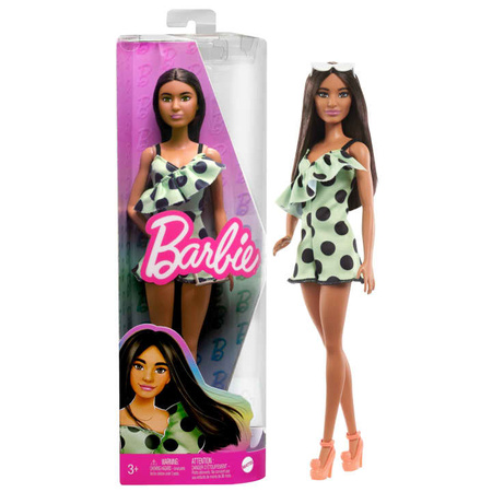 Barbie Fashionistas doll in a HPF76 dress - a fashionable toy for girls