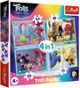 Puzzle 4 en 1, tournée de concerts des Trolls, 34336