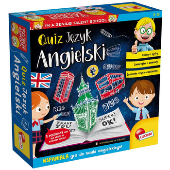 DANTE Lisciani Je suis un génie Quiz Anglais 48892