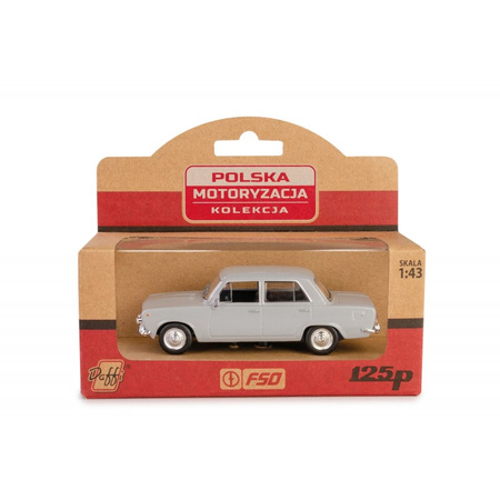 Model PRL Fiat 125p gray DAFFI K-587 15873