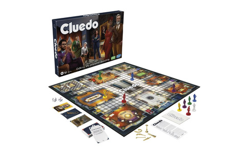 HASBRO PL CLUEDO Game Discover who committed the crime F6420