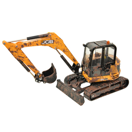 JCB 43279 midi excavator muddy