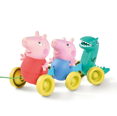 Jouet à tirer familial Peppa Pig E73527