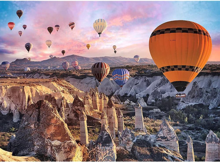 TREFL Puzzle 3000 pieces Balloons over Cappadocia 33059