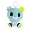 Lamaze Pendentif Ours en Peluche 3en1 L27469 - Jouet Educatif pour Bébé