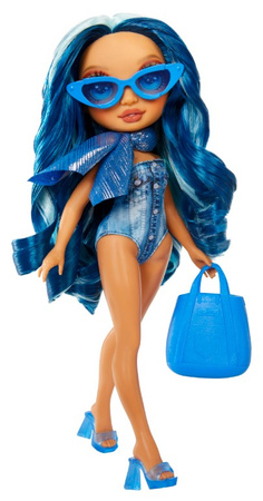 MGA Rainbow High Swim&Style Skyler Blue Doll 507307