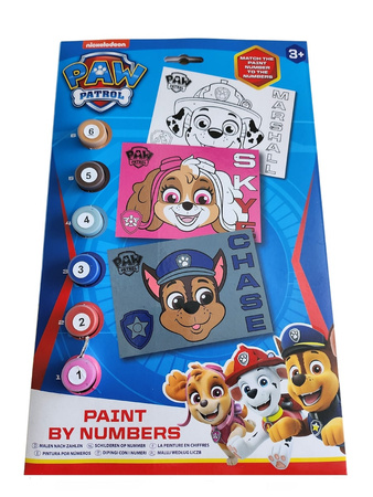 PAW Patrol Paint by Numbers 85690 97-0075