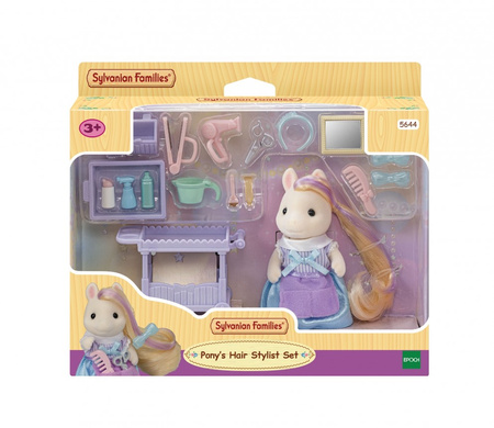 SYLVANIAN Ponytail with long hair + accessories 05644