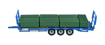 Agricultural trailer with bales 43218