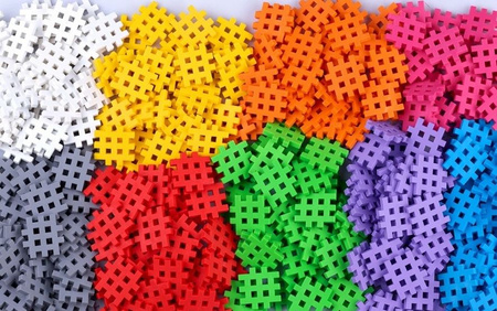 MARIOINEX Mini waffle blocks 300 pcs 02271