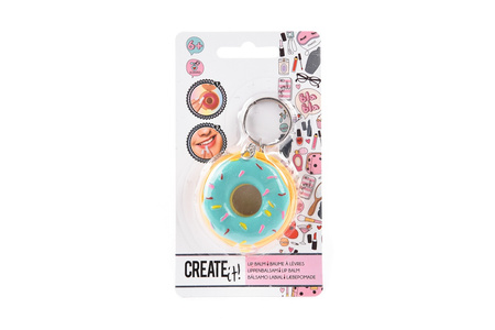 CreateIt! Donat pink lip balm + keychain 84135