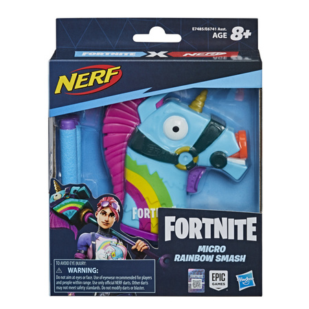 Nerf Fortnite MicroShot Rainbow Smash E7485