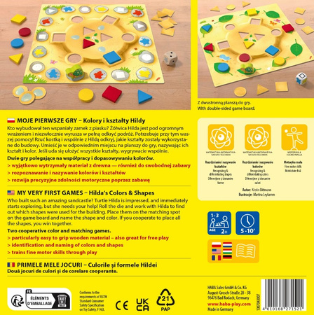 My first games Colors and shapes Hilda 307798